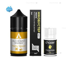 Набір для самозамісу ALCHEMIST 30 мл 50 мг VANILLA TOBACCO (Ваніль та тютюн)                