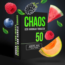 Тютюн для Кальяна CHAOS 50 гр Amore Mio (ягоди кавун диня манго)