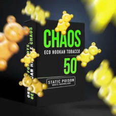 Тютюн для Кальяна CHAOS 50 гр Static Poison (Білий Мармелад)