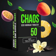 Табак для Кальяна CHAOS 50 гр WTF (Манго Маракуйя Ананас Ваниль)