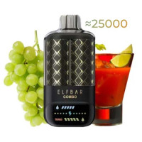 Одноразка Elf Bar Combo 25000 Grape - Mary Drink (виноград - кривава Мері)