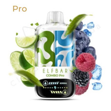 Одноразка Elf Bar Combo Pro 30000 Lime-Bluerazz — лайм і блакитна малина