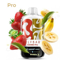 Одноразка Elf Bar Combo Pro 30000 Strawberry-Banana — полуниця та банан