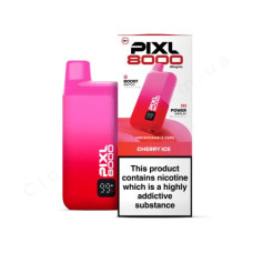 Одноразка PIXL 8000 (Піксель) — Cherry Ice (Вишня Лід)
