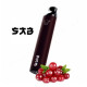 Одноразка SAB 2500 (Саб) №12 Wild Cranberry — зі смаком журавлини