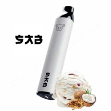 Одноразка SAB 2500 (Саб) №2 Coconut Ice Cream — зі смаком кокосового морозива