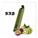 Одноразка SAB 800 (Саб) №19 Kiwi Passion Fruit — зі смаком ківі маракуйя