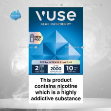 Картриджі  Vuse Blue Raspbery 10 mg (Блакитна малина)                      