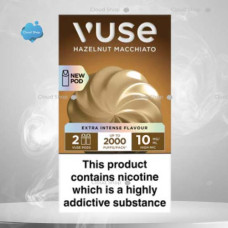 Картриджі  Vuse Hazelnut Macchiato 10 mg (Фундук макіато)                      