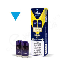 Картриджі blu Bar Pod Banana Ice (Банан з льодом) 20 мг