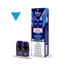 Картриджі blu Bar Pod Blueberry Cherry (Чорниця і вишня) 20 мг
