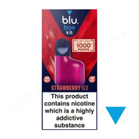 Pod-система blu Box Kit Strawberry Ice — полуниця з льодом (20 мг)