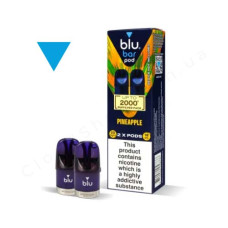 Картриджі blu Bar Pod Pineapple (Ананас) 20 мг