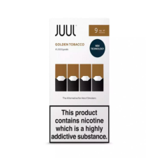 Картриджи JUUL 1 (Джул) Golden Tobacco — классический табачный вкус 9%