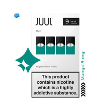 Картриджі JUUL 1 (Джул) Mint (м'ята) 9мг 