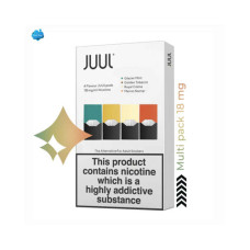  Картриджі JUUL 1 (Джул) 18мг Multipack (Golden Tobacco, Mint, Menthol, Mango)