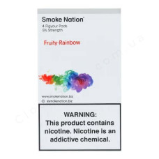 Картриджи Smoke Nation для JUUL 1 Fruity Rainbow (Фруктовый микс) 50 мг (5%) - яркий коктейль из тропических фруктов