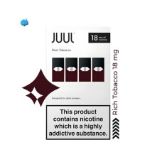 Картриджі JUUL 1 Rich Tobacco 18мг   