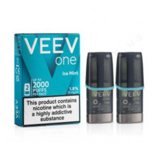 Картриджі VEEV ONE (Вів / IQOS) — Ice Mint — м’ятна свіжість із ефектом холоду (2 шт.)