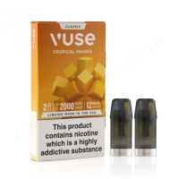 Картриджі  Vuse Tropical Mango Ice 12 mg (Тропік Манго)                      